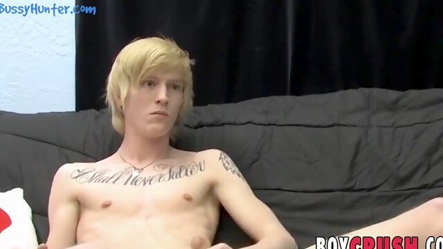 Twink Is Eager To Stroke His Dick On The Casting Amateur With Barely Legal