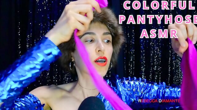 Colorful Pantyhose ASMR to relax you