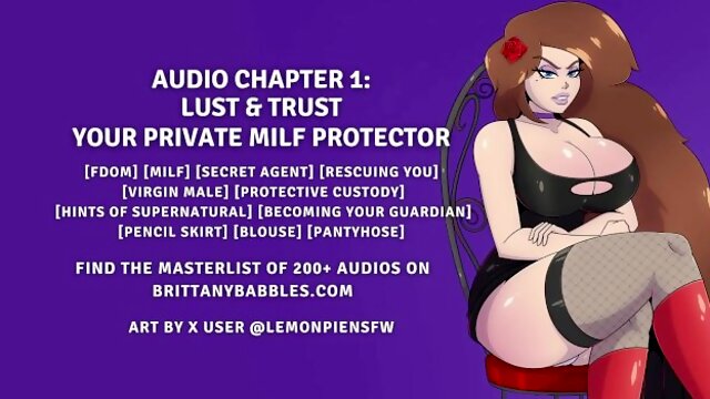 Audio 1: Lust and Trust - Your Private MILF Protector