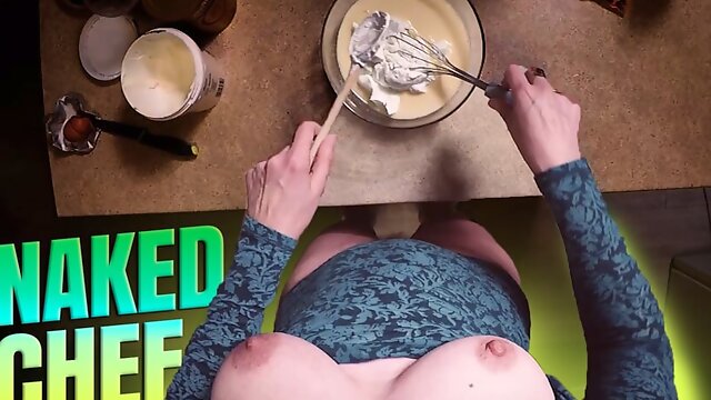 Woman's POV naked cooking Part 2 