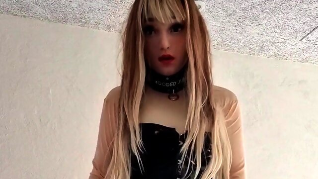 Hands Free Cumshot, Vertical Video, Crossdresser, Orgasm, Sissy, Wand