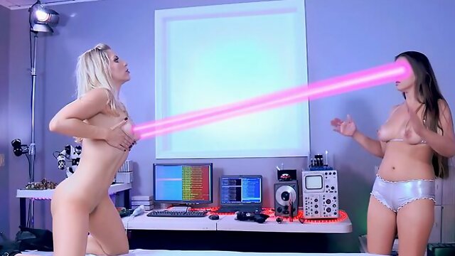 Provocative Ashley Fires and Alienbot - skinny sex - Bionixxx