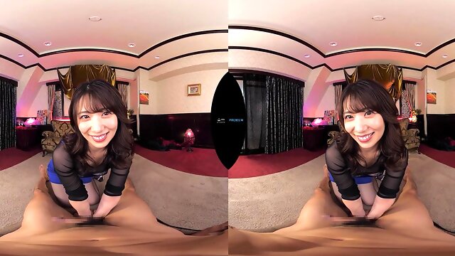 Japanese horny nymph VR heart-stopping video