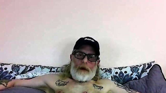 JerkinDad14 - I'm A Solosexual Chronic Dong Bator Mature Man In Underwear Masturbates His Big Greasy Dong For You