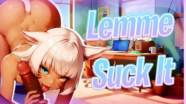 [M4M] Your Cute Femboy BF Sucks You HARD Under The Table While Youre In A Zoom Meeting [Lewd ASMR]