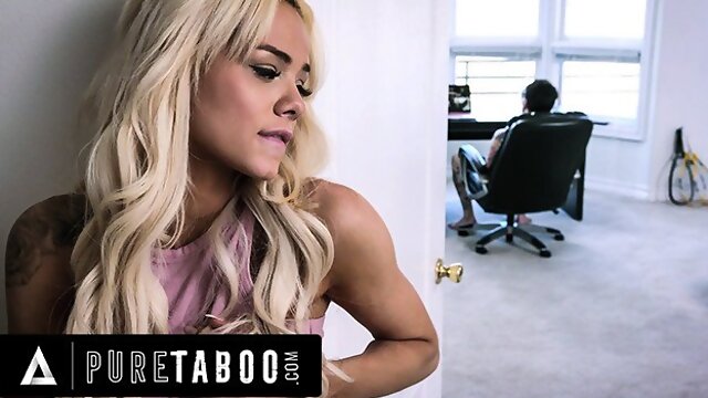 PURE TABOO Petite Blonde Elsa Jean Has Strong Desire For Her Dominant Thug Stepbrother