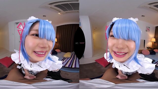 Kawaii VR hot asian teen porn