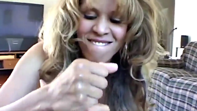 Deep throating black MILF