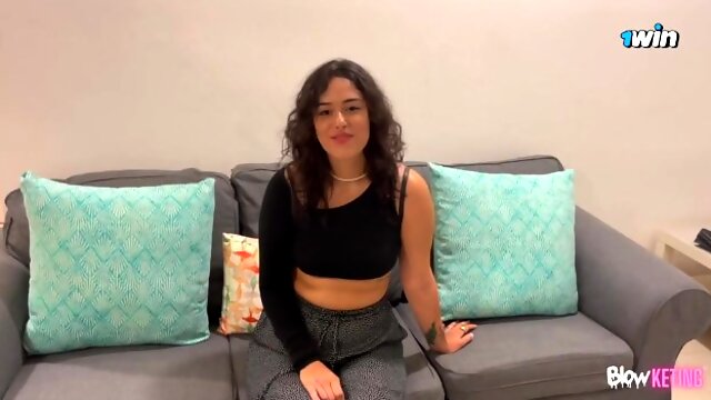 Izamariposa reveals her personal Instagram in this blowjob casting video