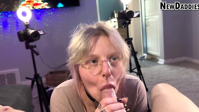 Best Amateur Pov Blowjob & Face Fuck Real Milf!