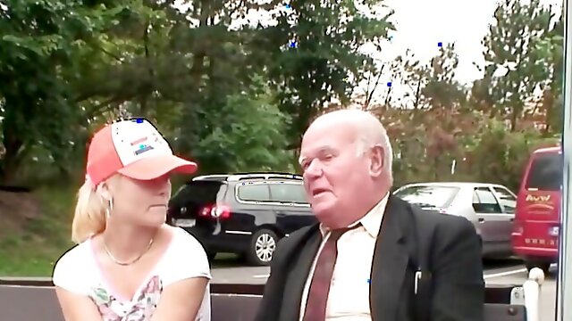 Grandpa Bangs Teen, Old And Young, Farting, Czech