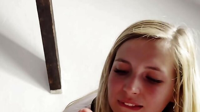 Vends-ta-culotte - JOI super sexy with a gorgeous French blonde girl having fun with a dildo
