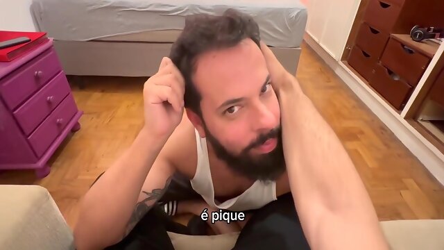 Homem Barbudo Chupa 41 Paus - 22º Mamadas - Video Completo 27 Min