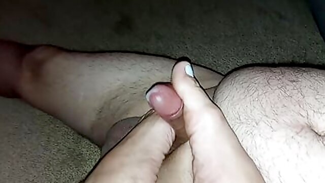 Fucked her tight pussy and cum on her toes