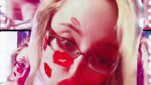 Blonde Lipstick, Blonde Glasses Joi, Lipstick Fetish