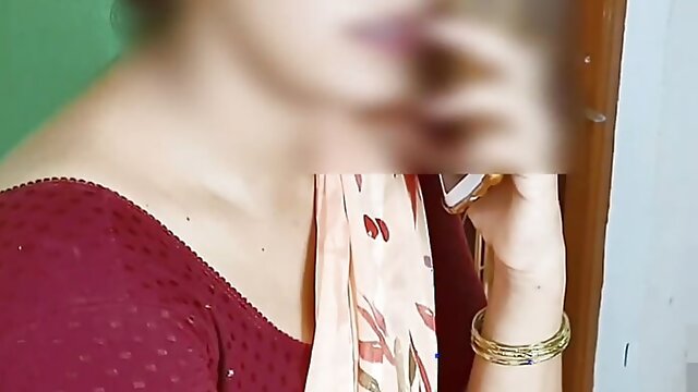 Gar me Akeli bhabhi ne apne devar ko phon karke Bulaya Hindi Audio Talking