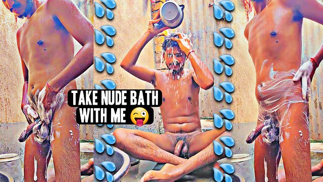 Please help me to take a nude bath