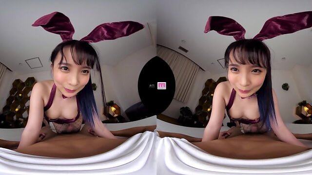 Asian horny bunny VR porn