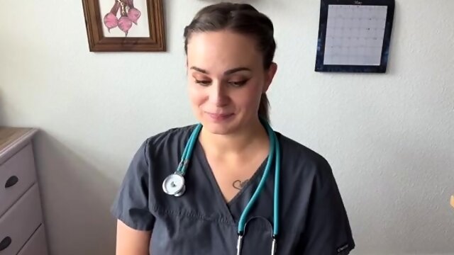 Nina Crowne - Heart Transplant _ Gloved Handjob