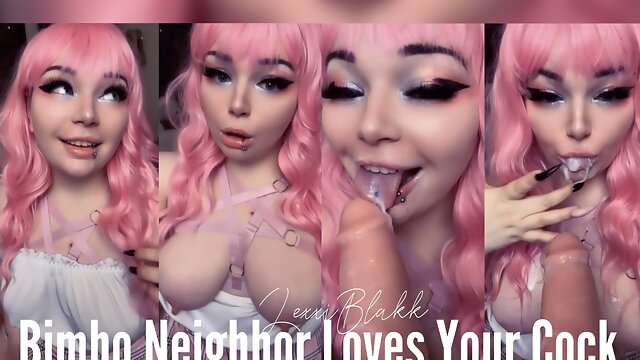 Bimbo Neighbor Loves Your Cock (Short Version)