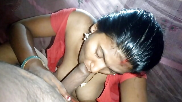 Desi Bhabhi Blowjob, Pov Blowjob, Close Up, Handjob