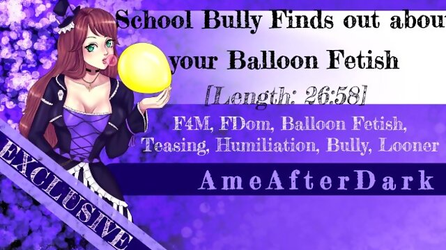 [Preview] School Bully Finds Out About Your Balloon Fetish