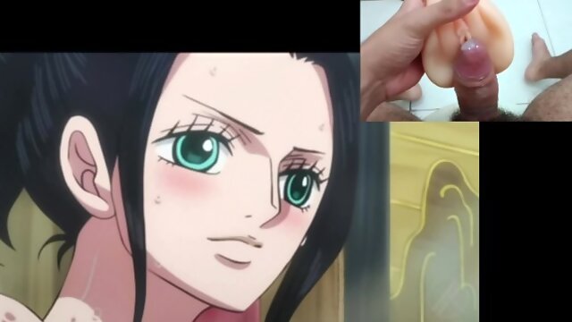 Nami And Nico Robin in the bath uncensored scene of Nami